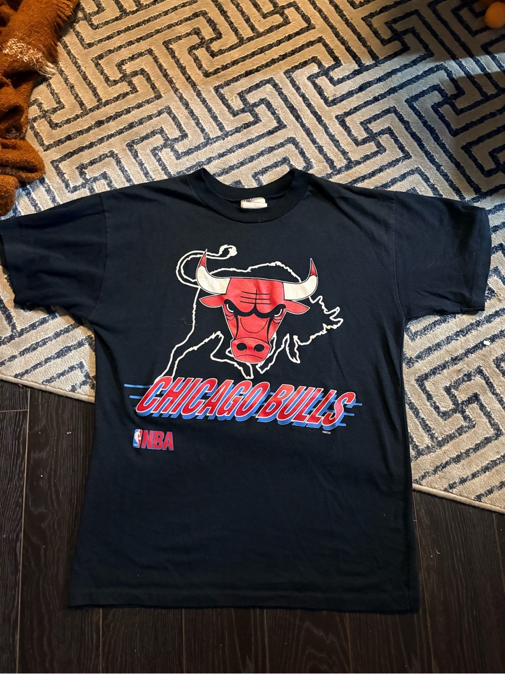 Chicago Bulls vintage Black Graphic Tee